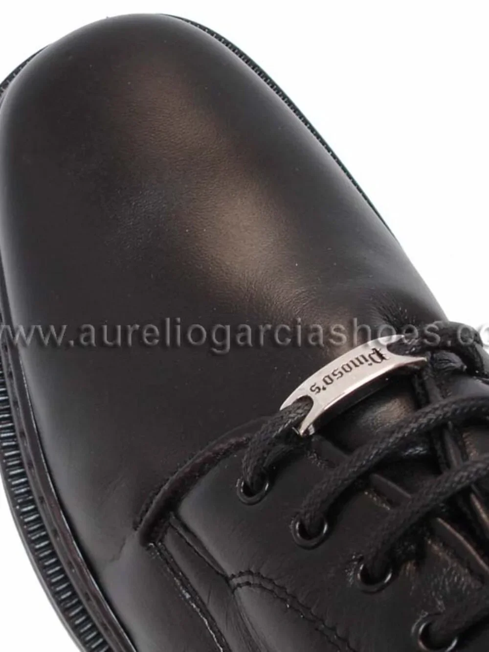 5054 Belka Black Lace up Pinosos Made in Spain